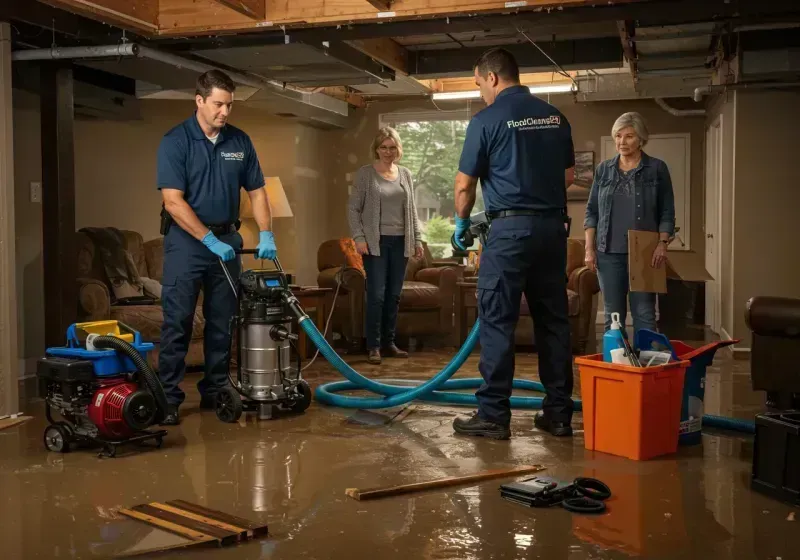 Basement Water Extraction and Removal Techniques process in Brooks County, GA