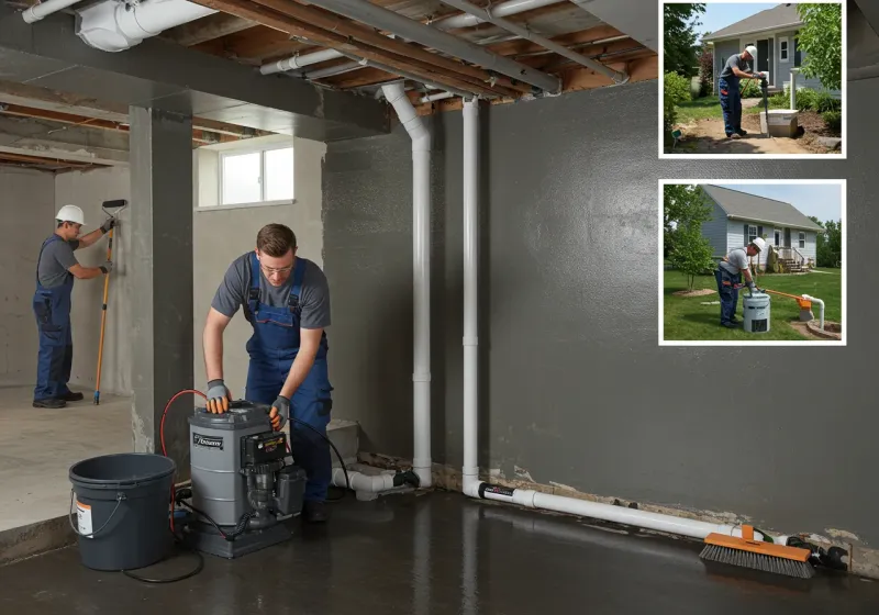 Basement Waterproofing and Flood Prevention process in Brooks County, GA